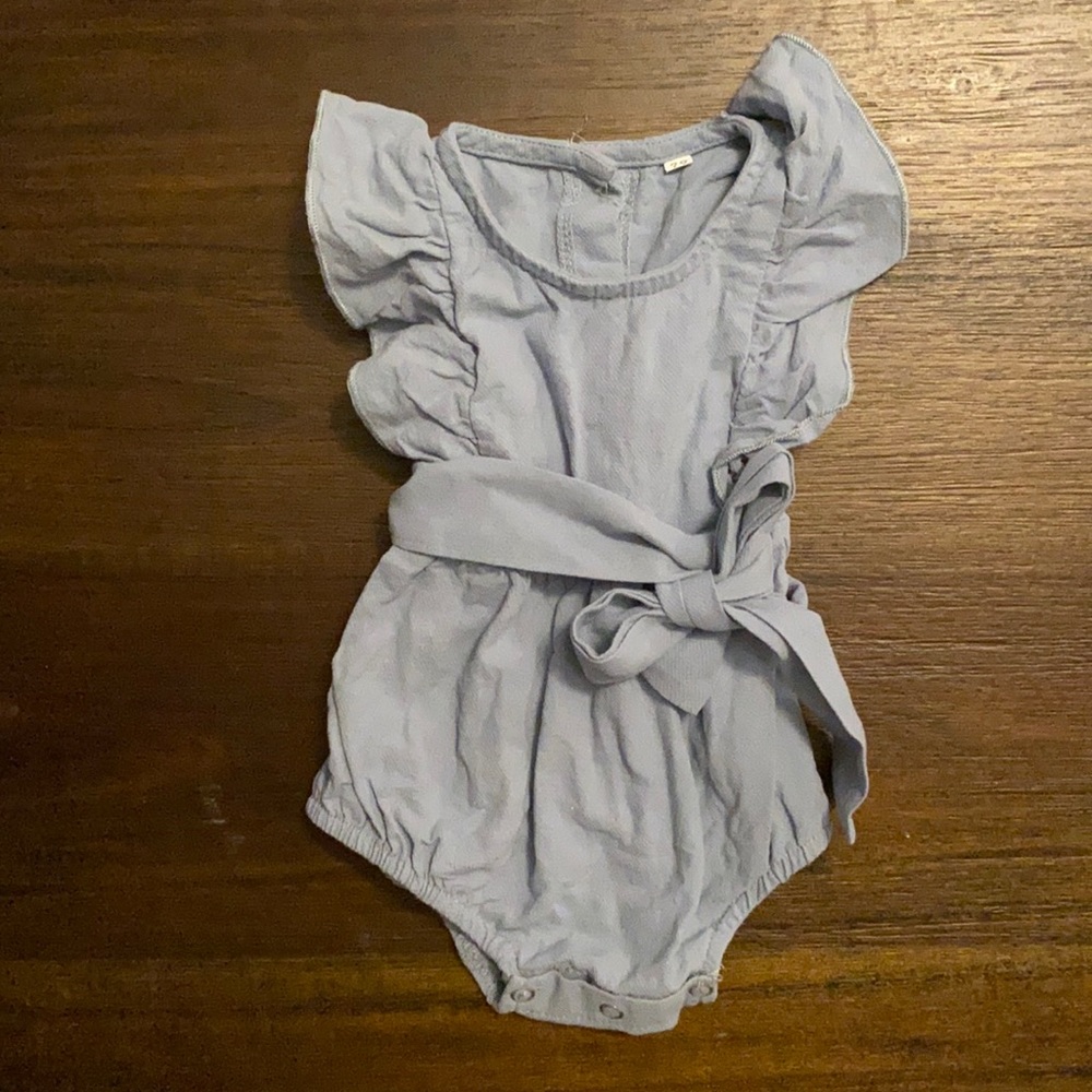 Blue newborn outfit